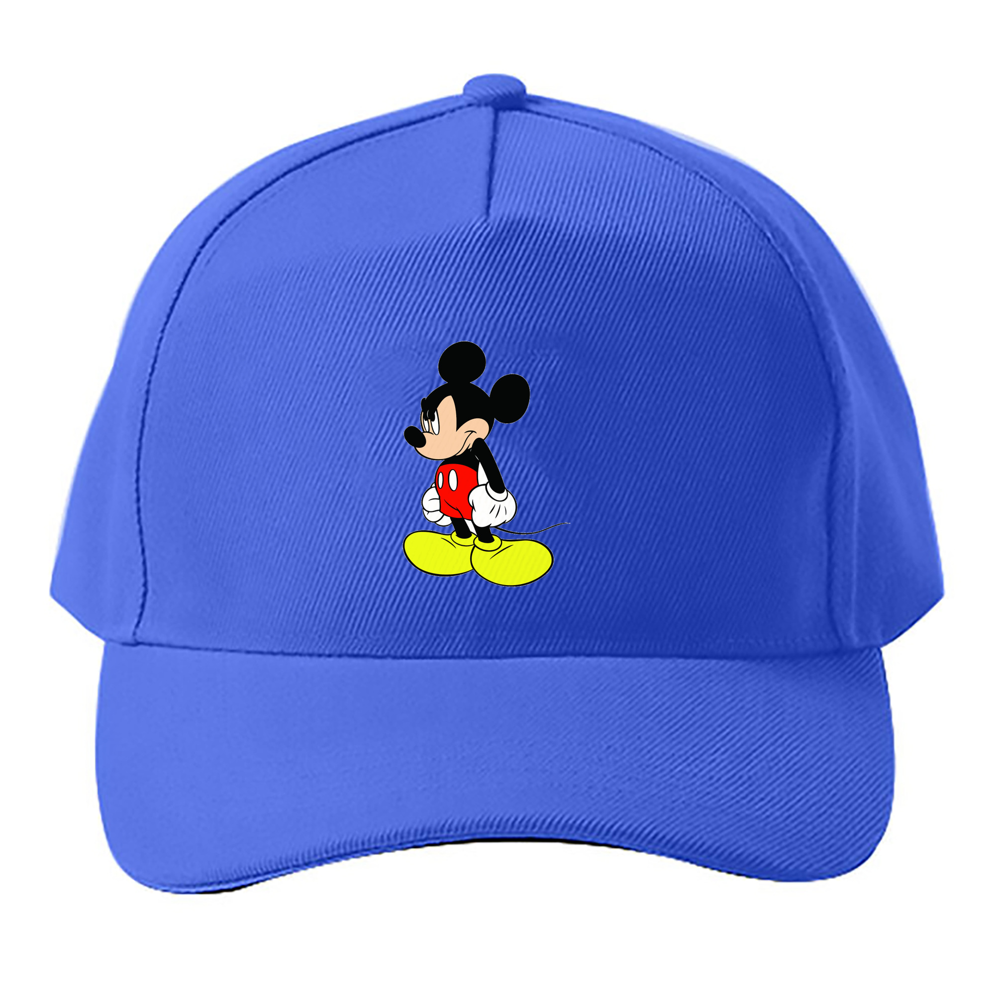 （画像用） ミッキーマウス Mickey Mouse ベースボールキャップ 綿100％ 男女兼用 帽子 スポーツ